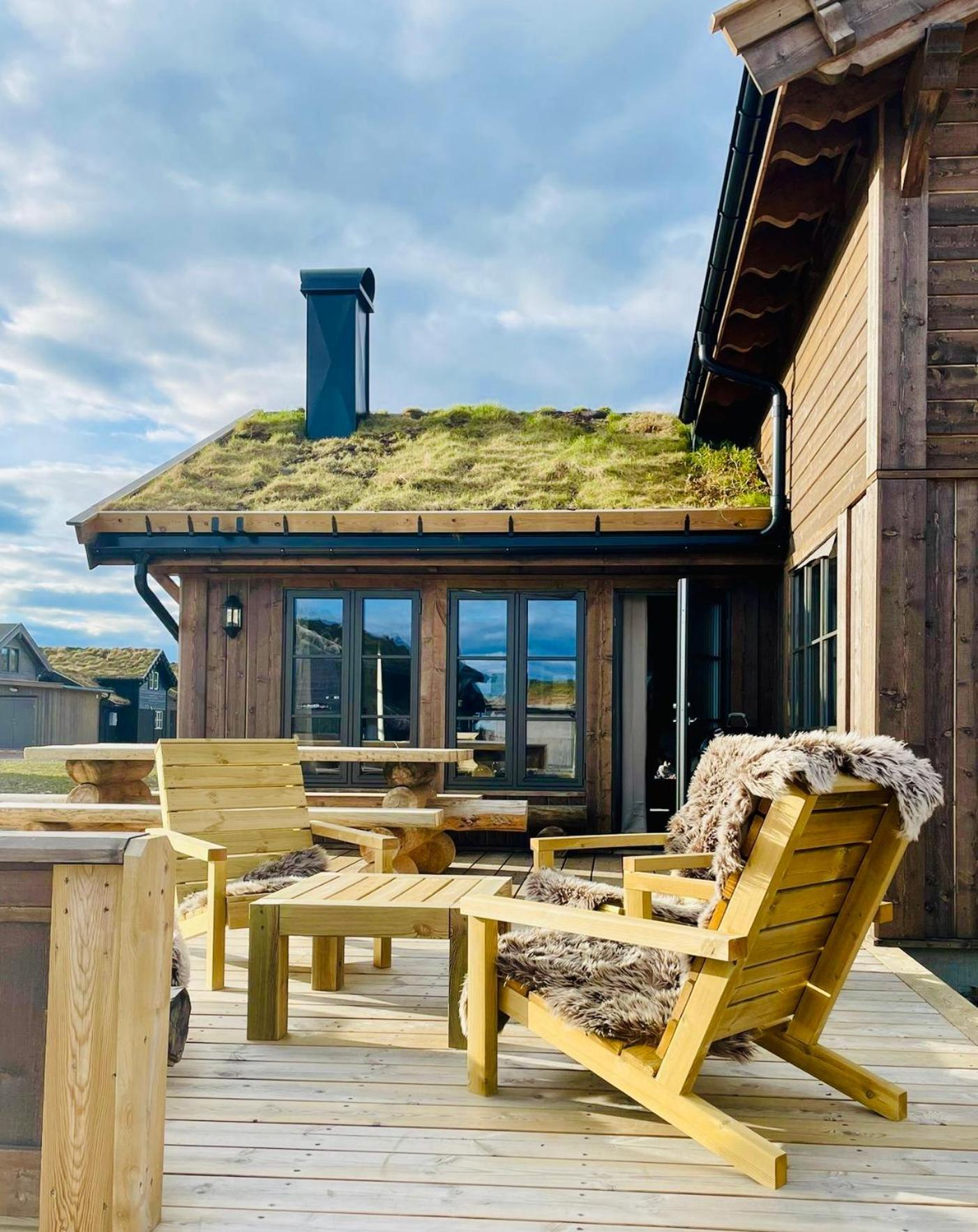 Lyxig Stuga Pa Branaesberget Sysslebäck Exterior foto